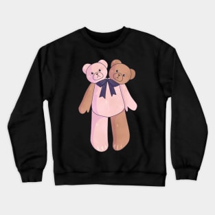 Two Headed Teddy Bear Crewneck Sweatshirt